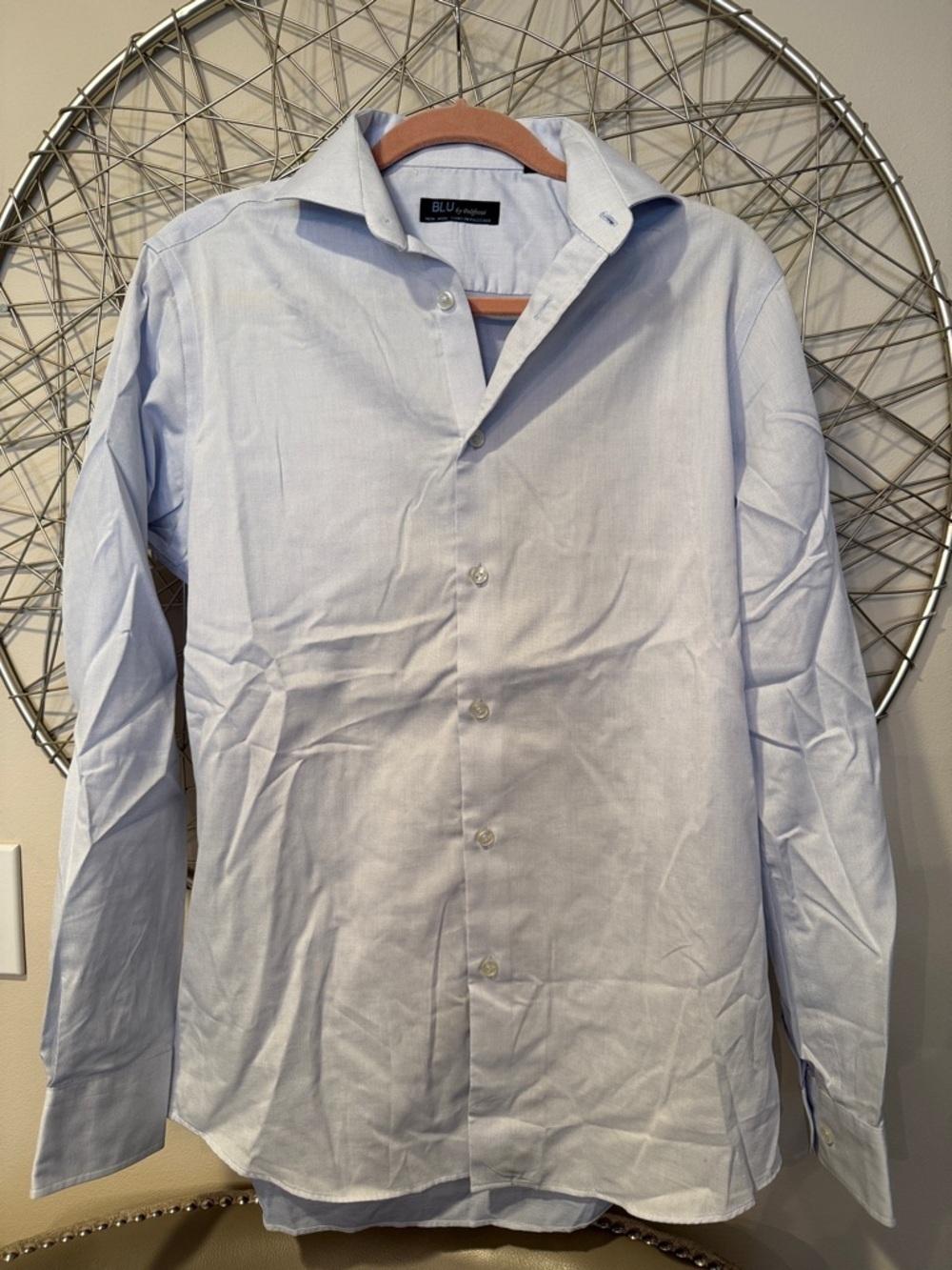 Regular Fit Light Blue Men's Dress Shirt
